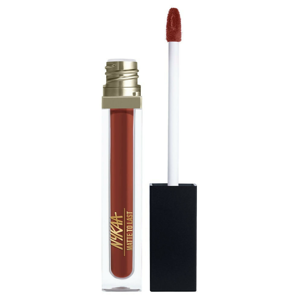 Nykaa Matte To Last ! Transferproof Liquid Lipstick - Chai -18