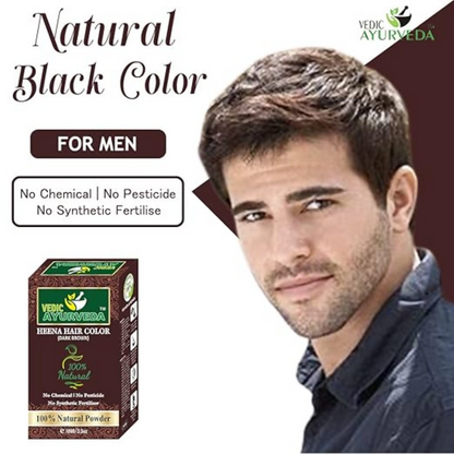 VedicAyurveda Dark Brown Hair Color