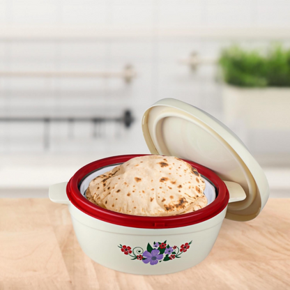 Cello Roti Plus Insulated Casserole Hot Pot Box Case with Lid - Red