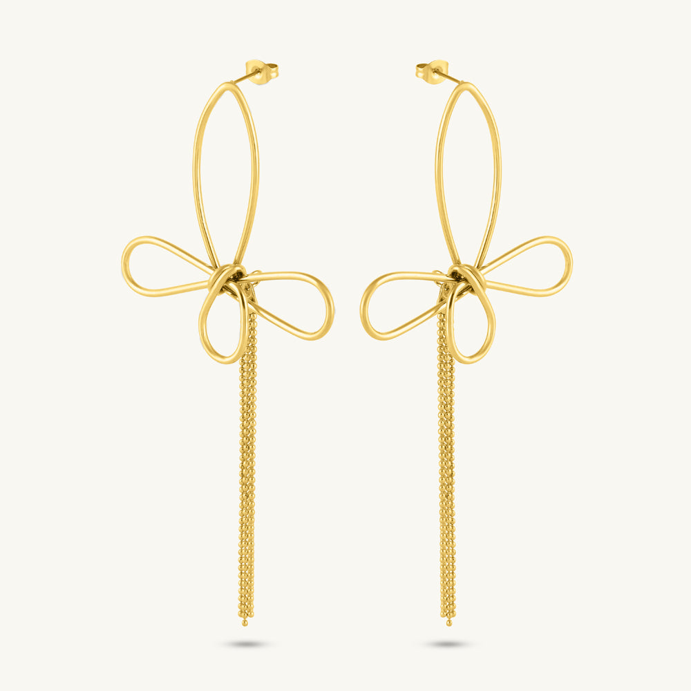 Luxe Bowline Dangling Earrings