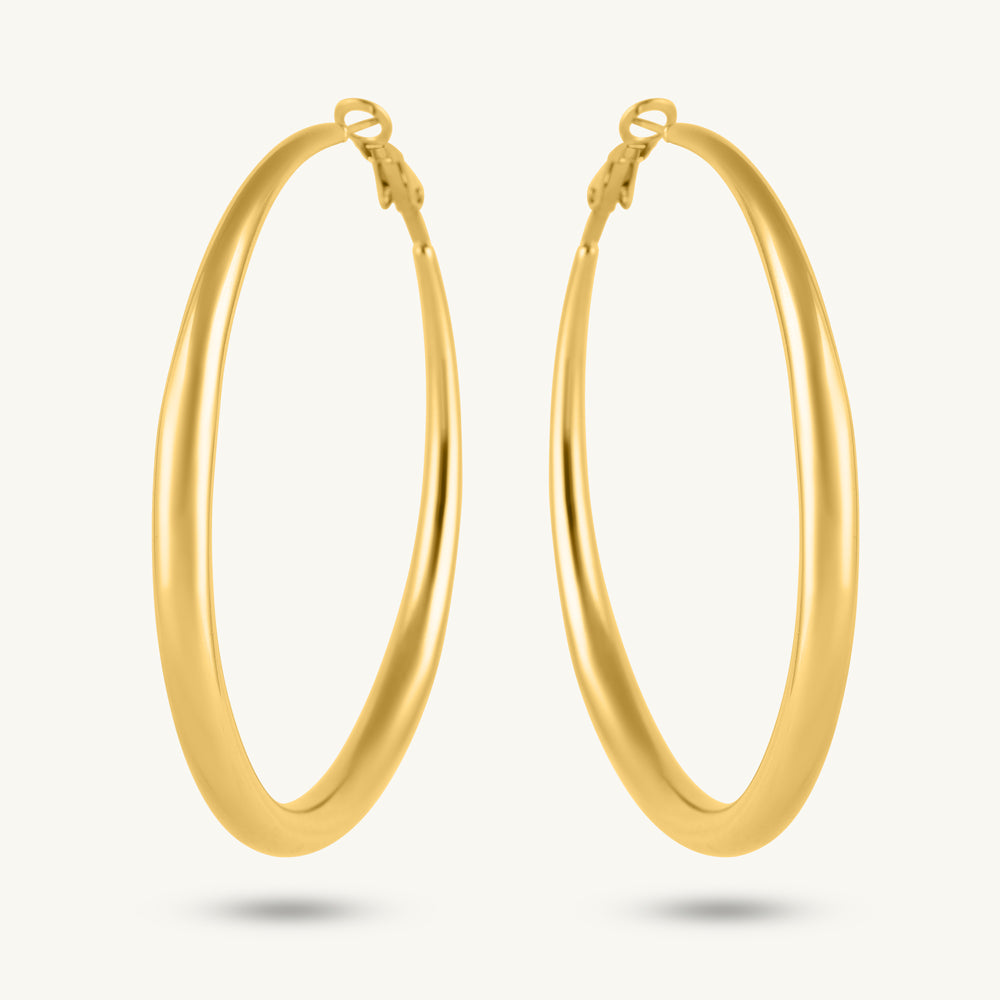 Eternal Glow Hoop Earrings