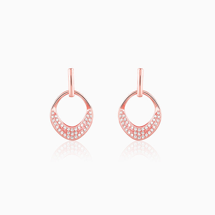 Rose Gold Nova Earrings