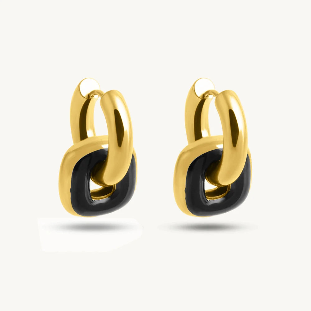 Soul Link Hoop Earring