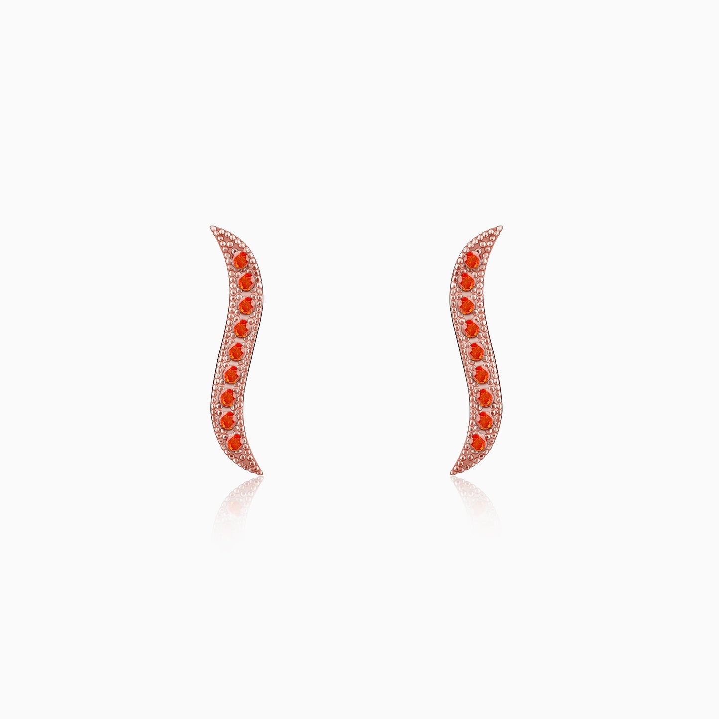 Rose Gold Cybele Earrings