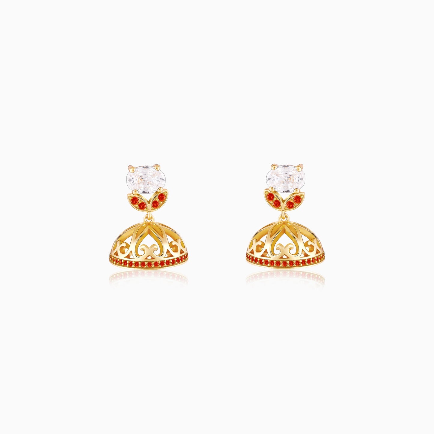 Golden Oshun Jhumki