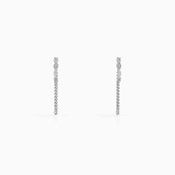 Silver Linkora Ear Cuffs