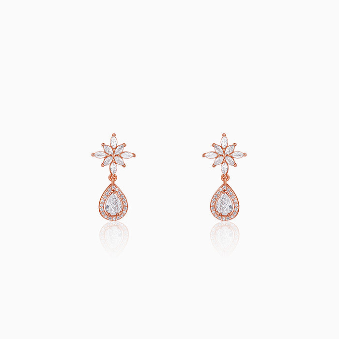 Rose Gold Kakatiya Earrings