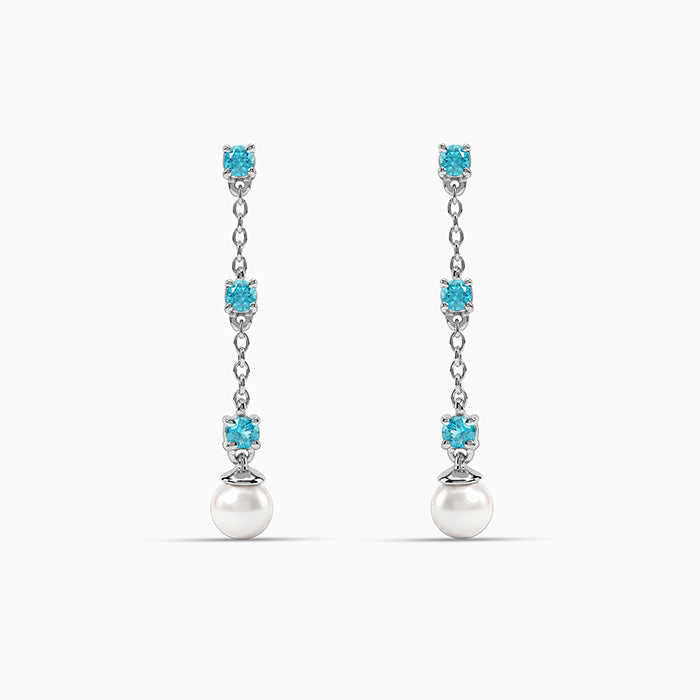 Silver Lysithea Earrings