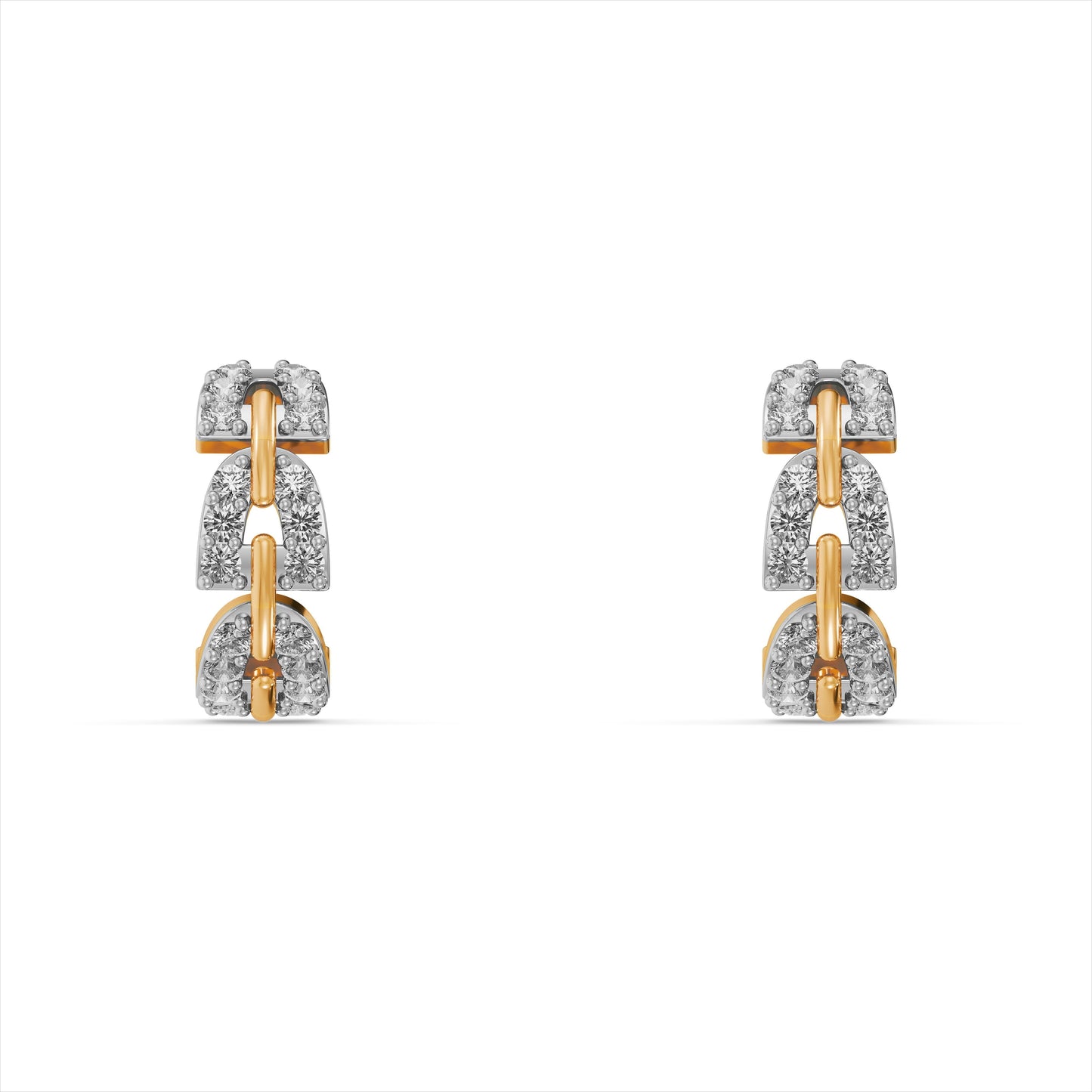 Stella 9KT Gold Laboratory Grown Diamond Hoop Earrings