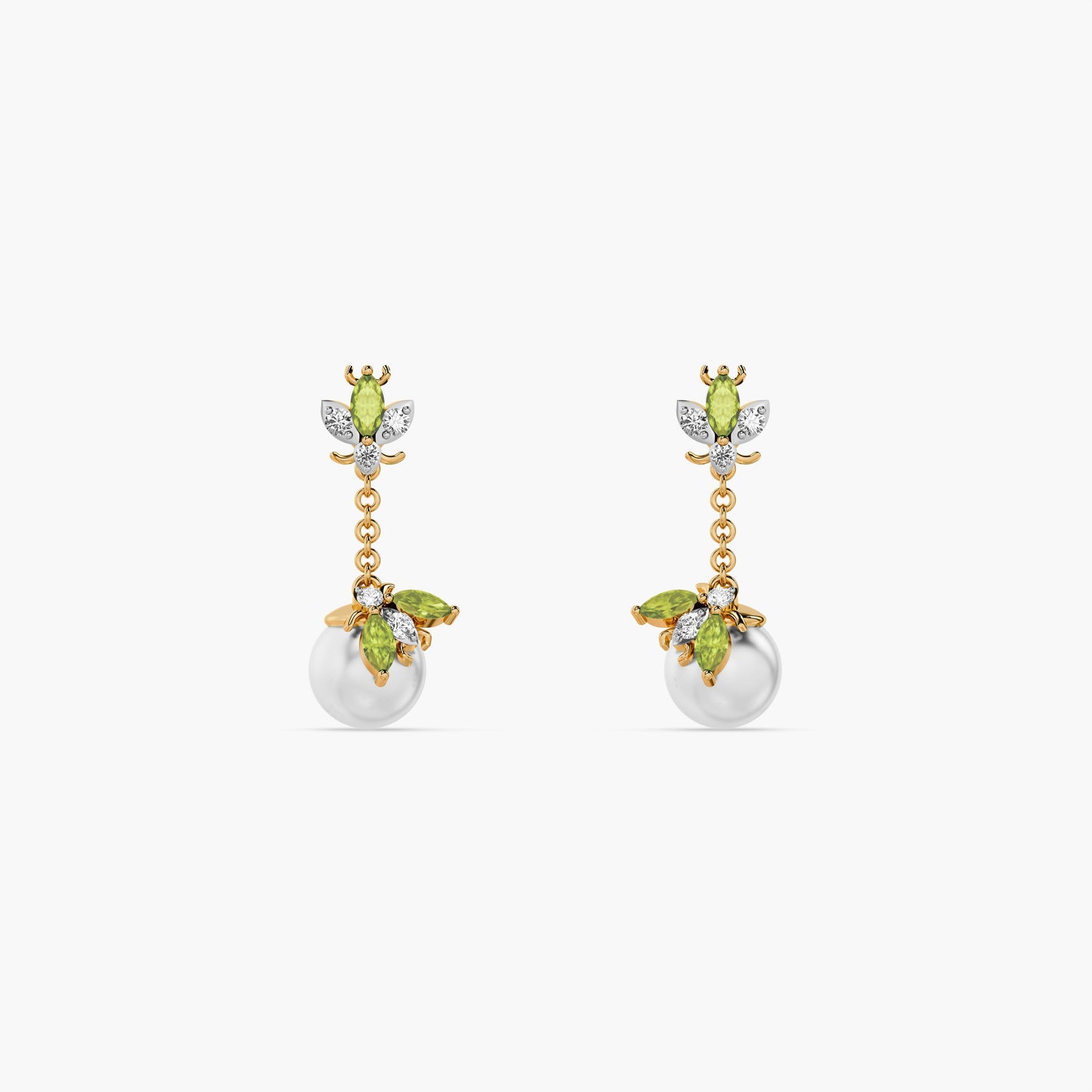 925 Sterling Silver Dewflight Pearl Earrings