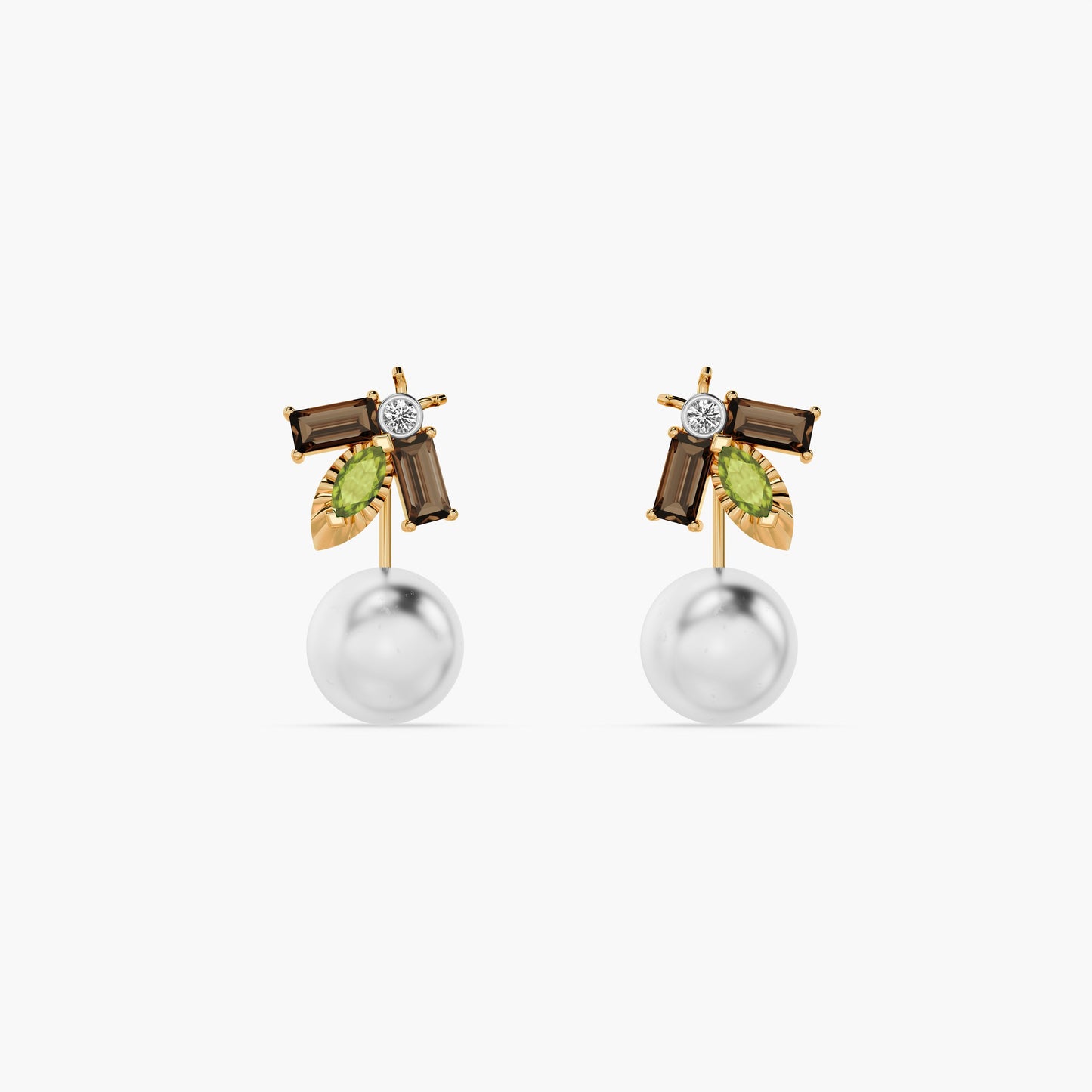 925 Sterling Silver Nector Mayfly Earrings