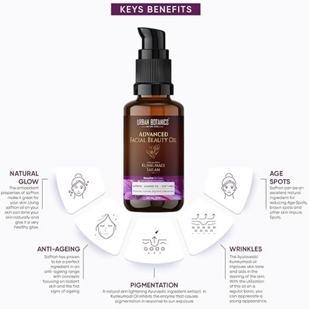 Urban Botanics Kumkumadi Tailam for Skin