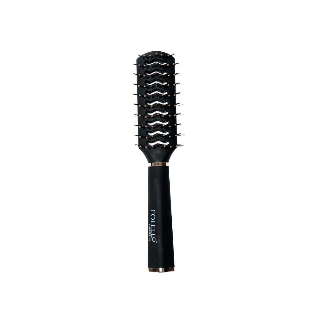 FOLELLO Professional Vent Hair Styling Brush for Blow Drying & Detangling