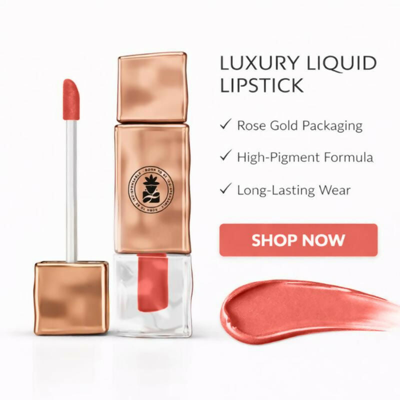 BOBI Velvet Matte Liquid Lipstick, Shade_8 POP