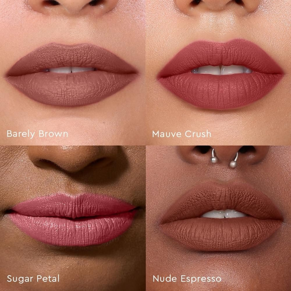 Kiro Four Play Non-Stop Airy Matte Liquid Lip Stack  Pinnacle Quad