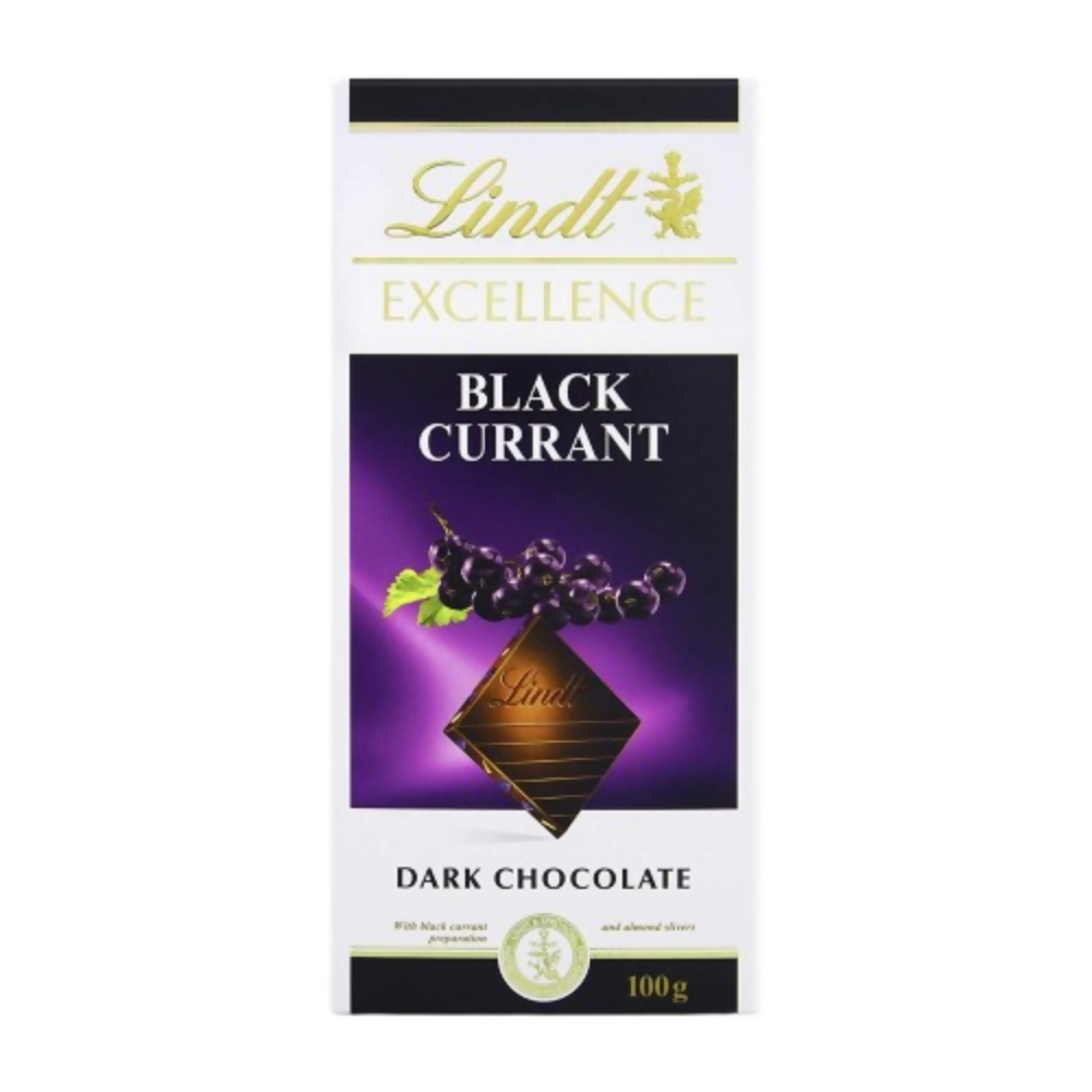 Lindt Excellence Black Currant Dark Chocolate