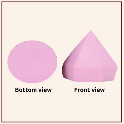 Bronson Professional Pink Diamond Beauty Blender Makeup Sponge