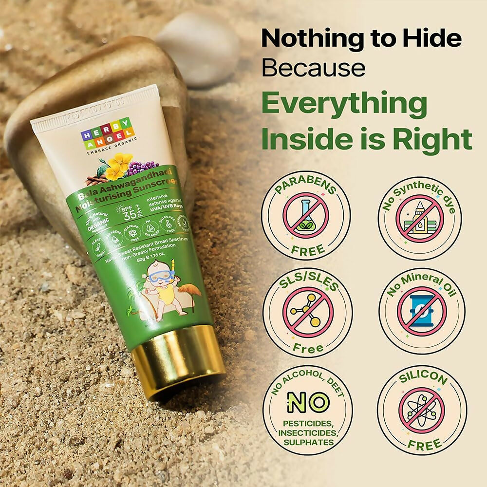 Herby Angel Sunscreen for Babies & Kids