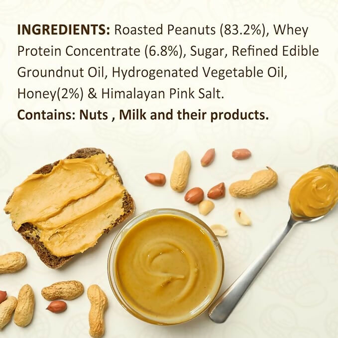 Sundrop High Protein Creamy Peanut Butter With Honey