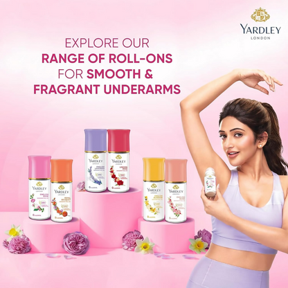Yardley London English Rose Anti Perspirant Deodorant Roll On for Women