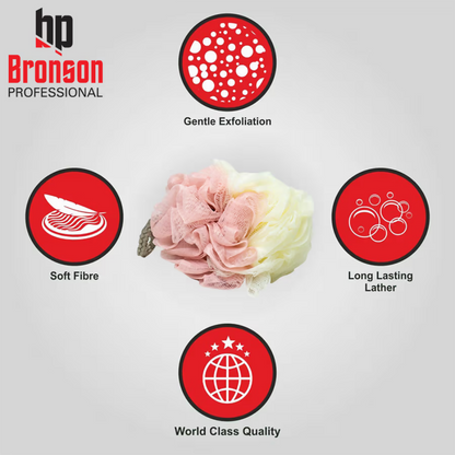 Bronson Professional Premium Bath Sponge Loofah Big Round