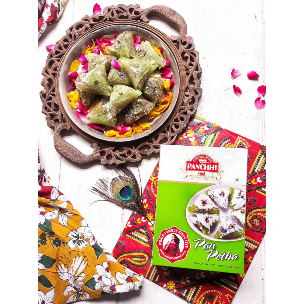 PANCHHI Pan Petha, Kesar Angoori & Gulaab Ladoo Petha