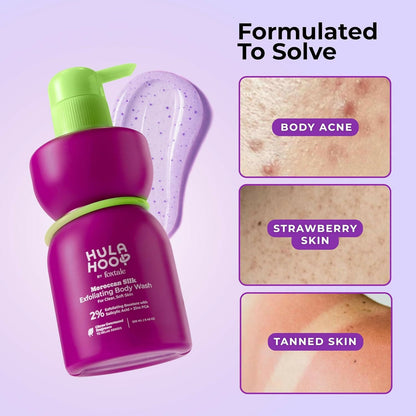 Foxtale Hula Hoop Exfoliating Body Wash