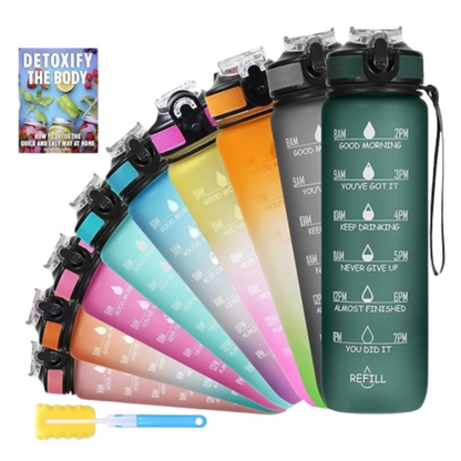 SOLARA Unbreakable Water Bottle - Hunter Green