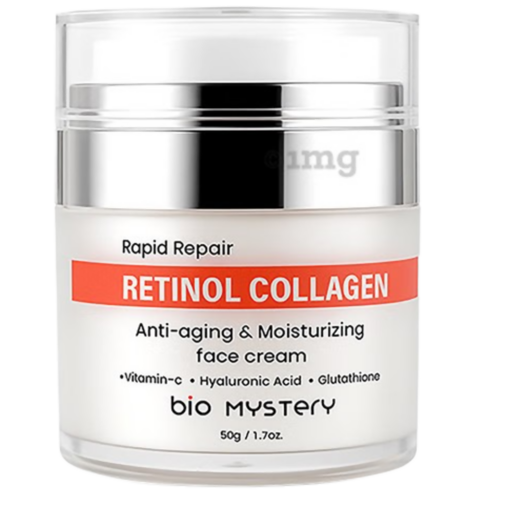 bio Mystery Collagen + Retinol + Hyaluronic Cream with Vitamin C & Glutathione