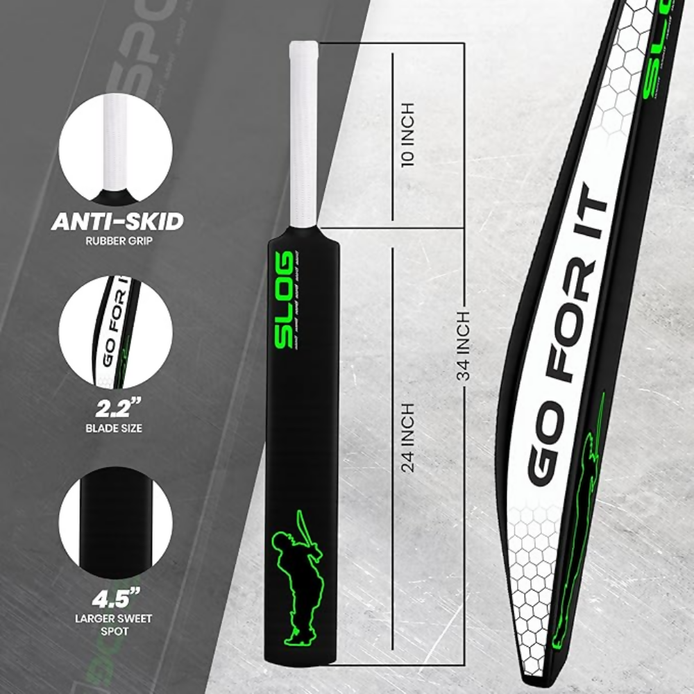 Jaspo SLOG Plastic Tennis Cricket Bat
