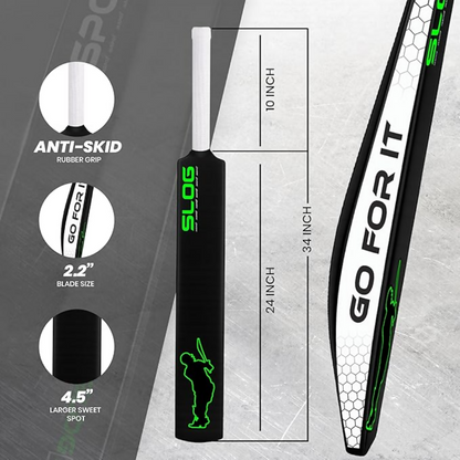 Jaspo SLOG Plastic Tennis Cricket Bat