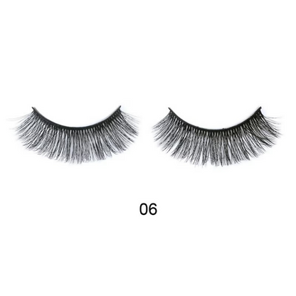 Bronson Professional 3D Effect Long and Natural Look False Eyelashes - 06