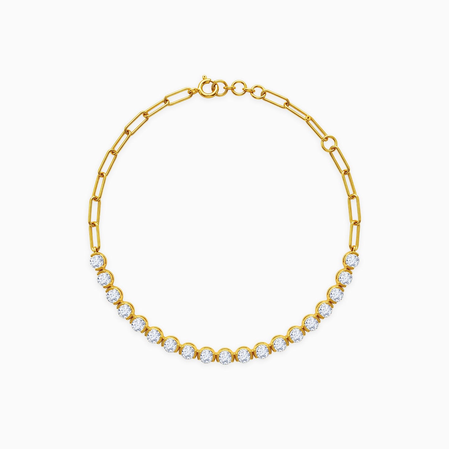 Anushka Sharma Gold Match Point Lab Grown Diamond Bracelet