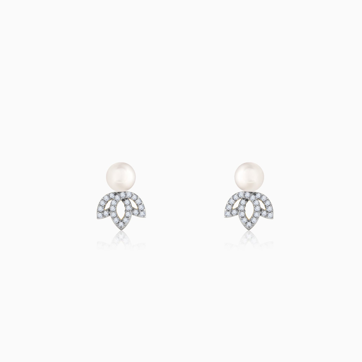 Anushka Sharma Gold Flos Lab Grown Diamond Earrings