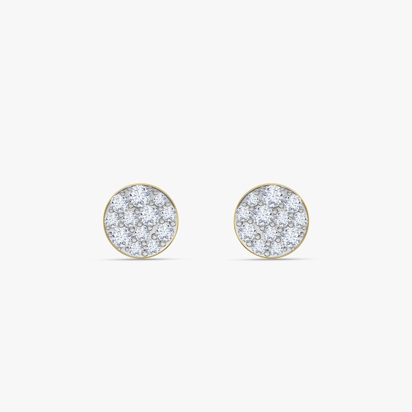 Gold Constellation Spark Lab Grown Diamond Earrings
