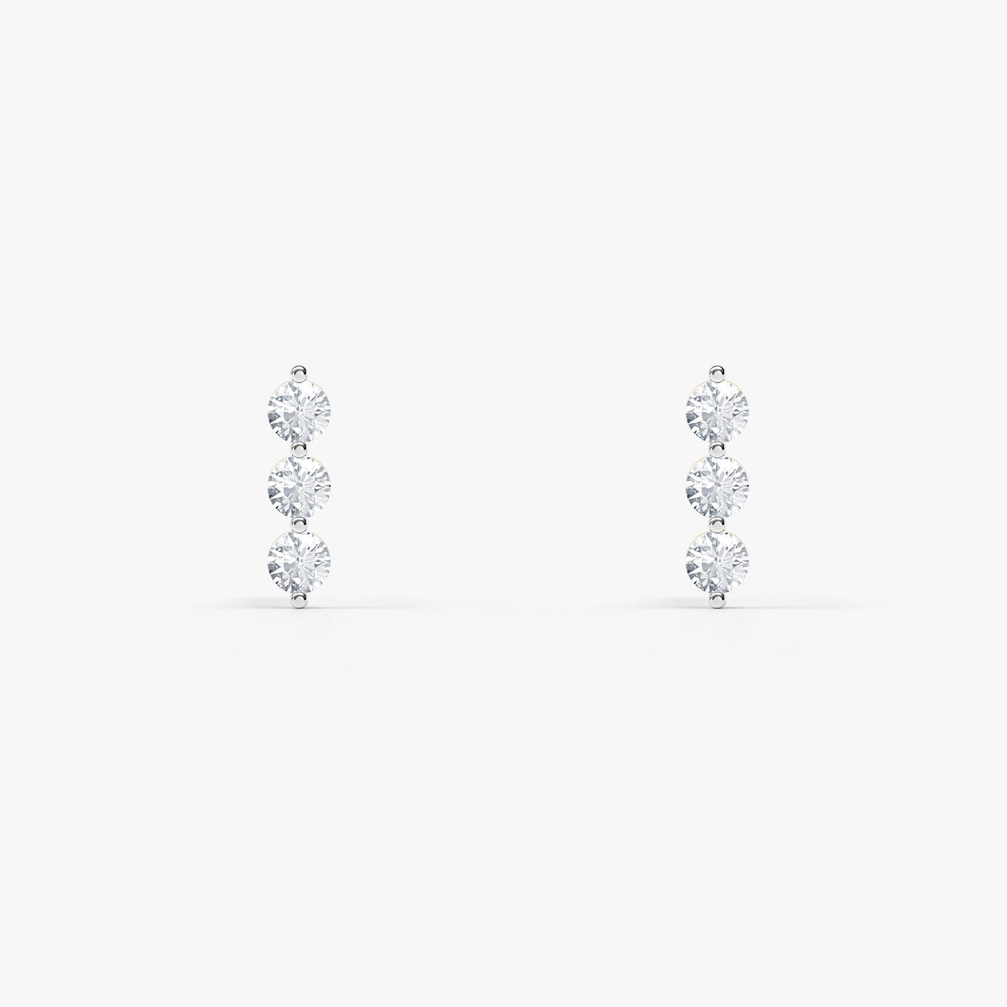 Gold Classic Grace Lab Grown Diamond Earrings