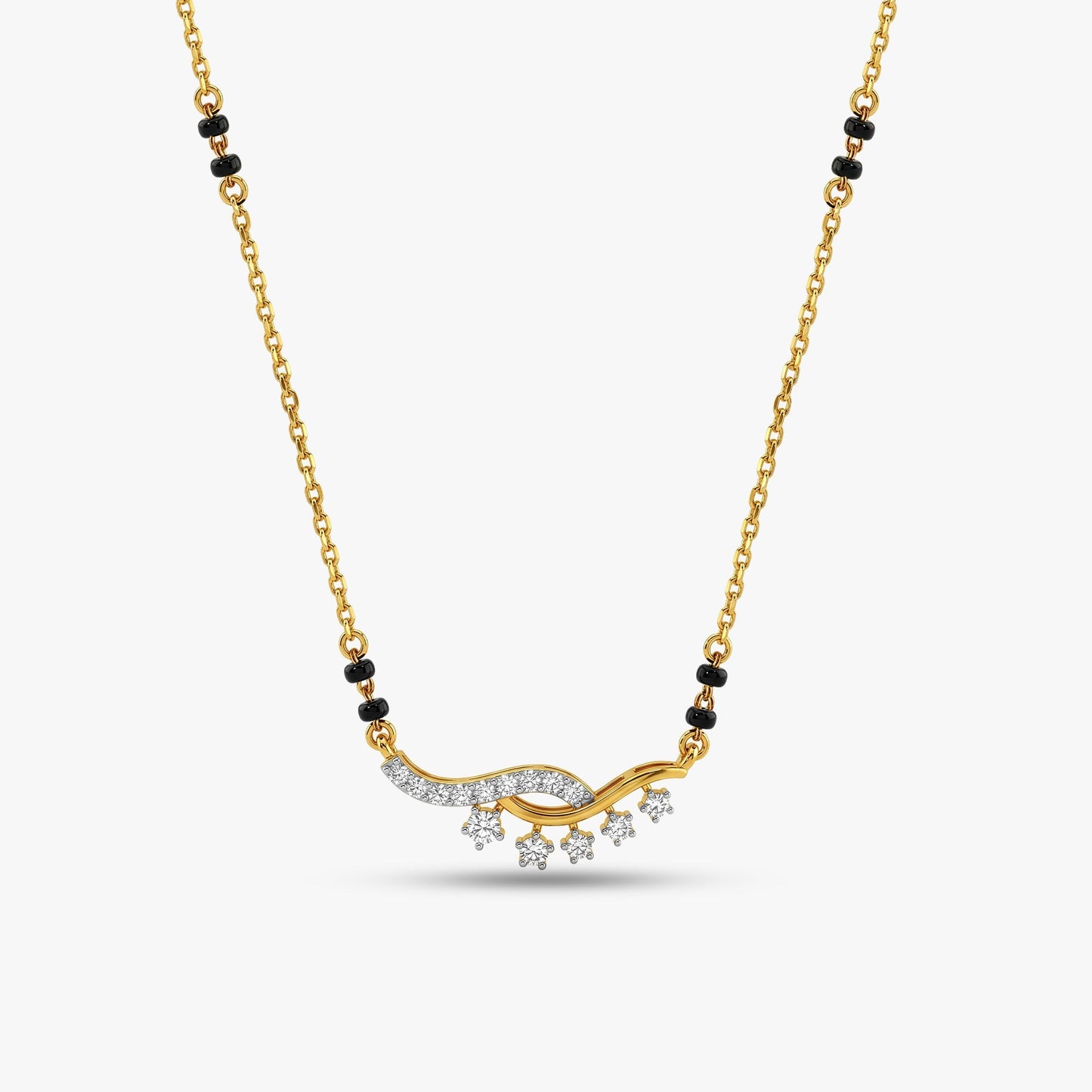 Gold Ever After Lab Grown Diamond Mangalsutra