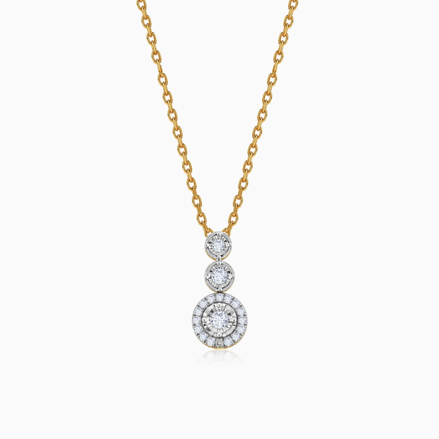 Gold Your Gleam Lab Grown Diamond Pendant
