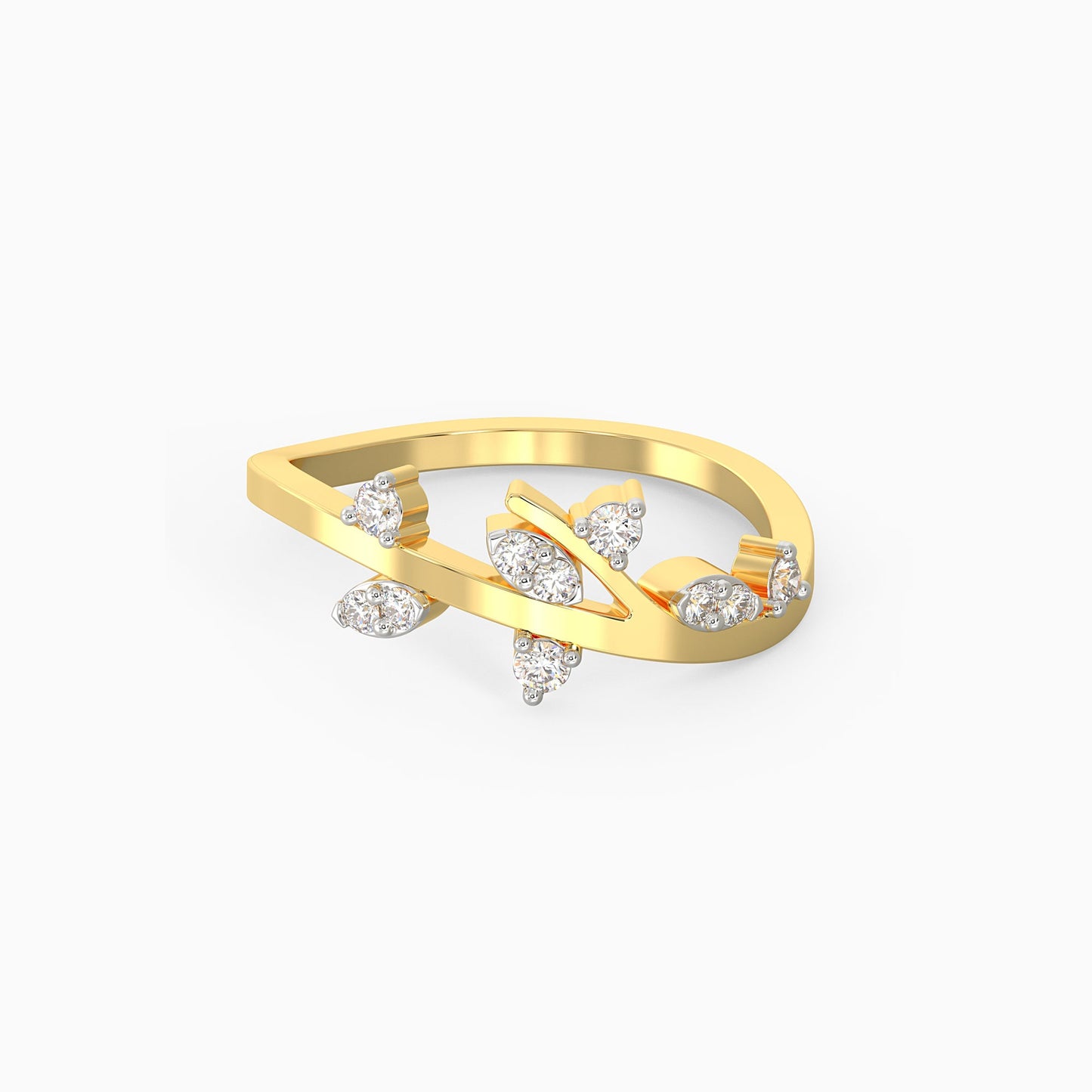 Gold Vibrant Spirit Diamond Ring