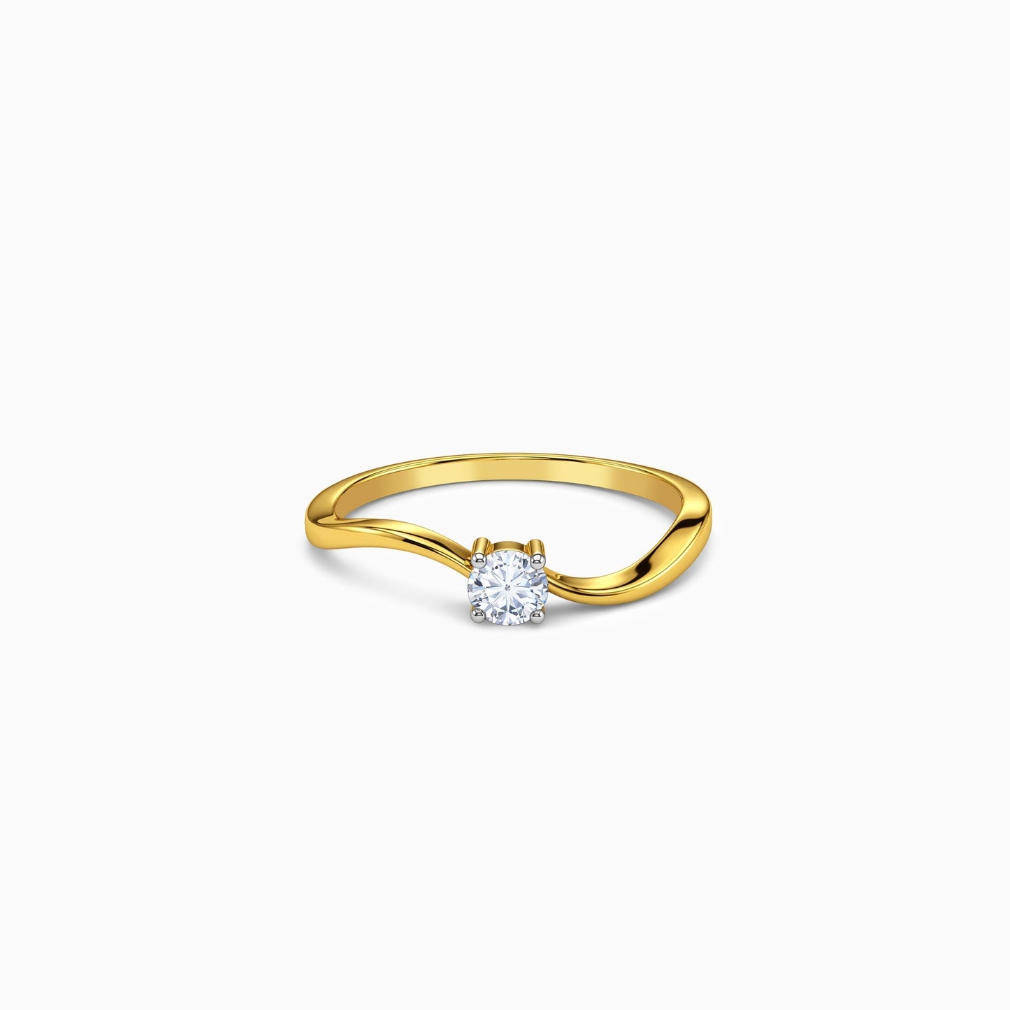 Gold Regal Lab Grown Diamond Ring (Size 12)
