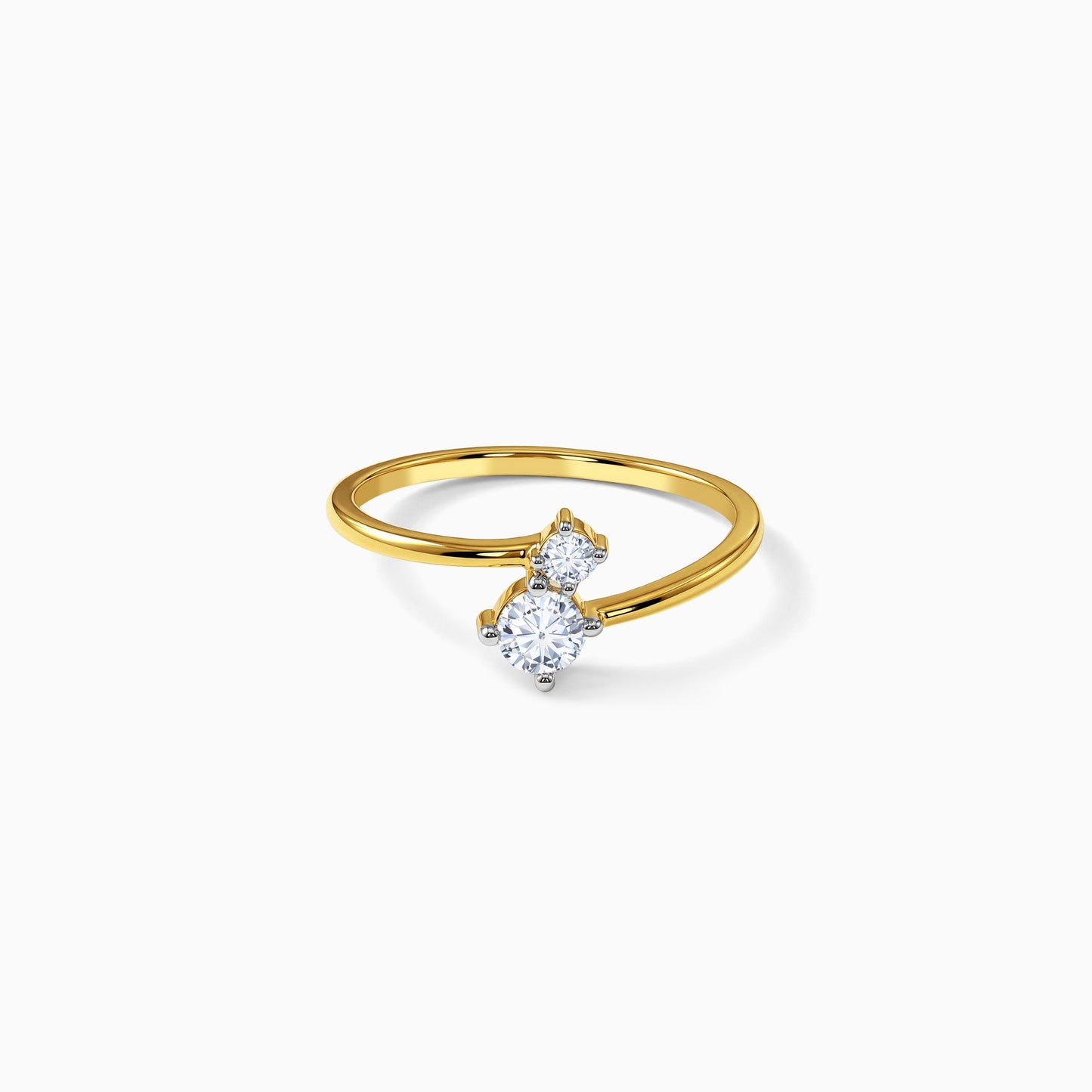 Gold Timelessly You Lab Grown Diamond Ring (Size 12)