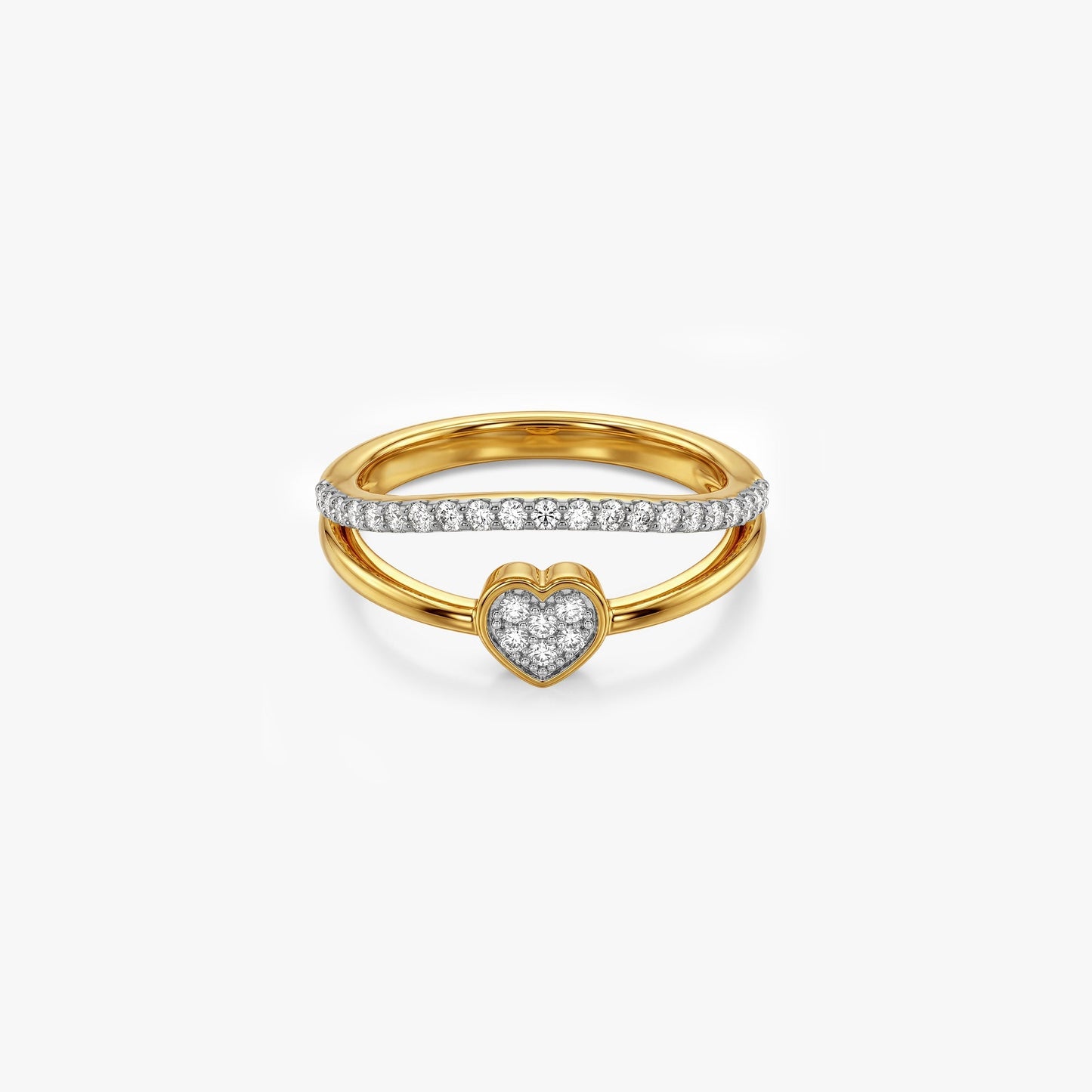 Gold Aveline Grace Lab Grown Diamond Ring (Size 12)