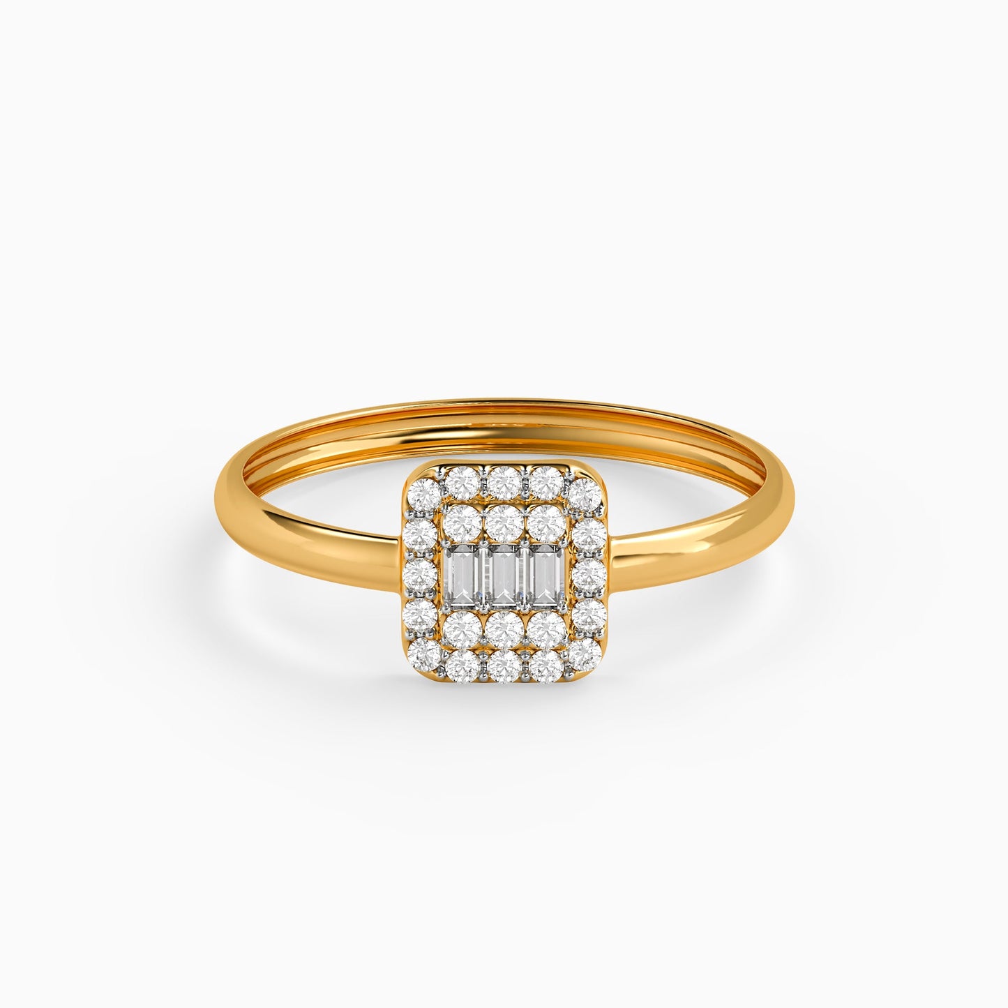 Gold Emberis Veil Lab Grown Diamond Ring (Size 12)