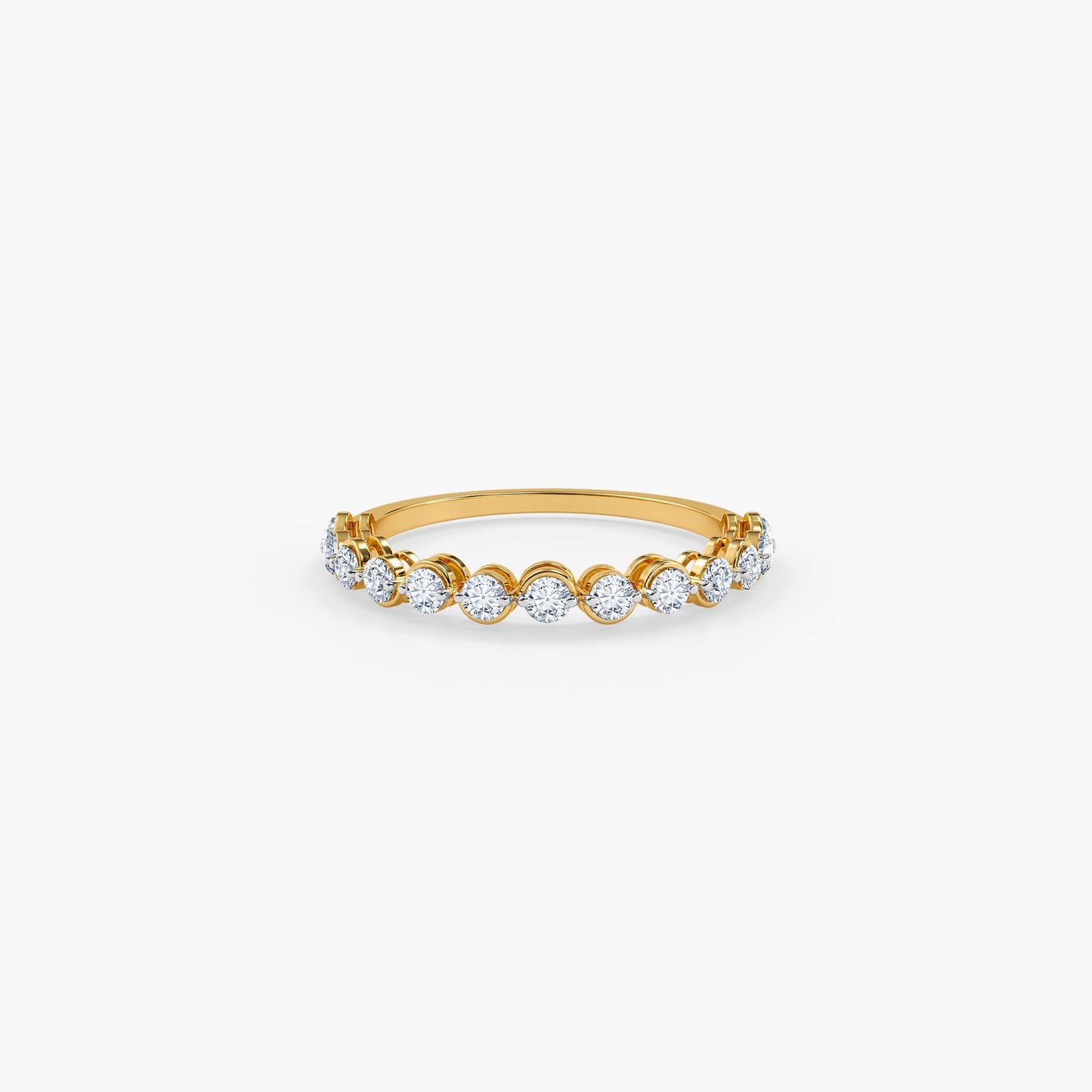 Gold Luxe Classic Lab Grown Diamond Ring (Size 12)
