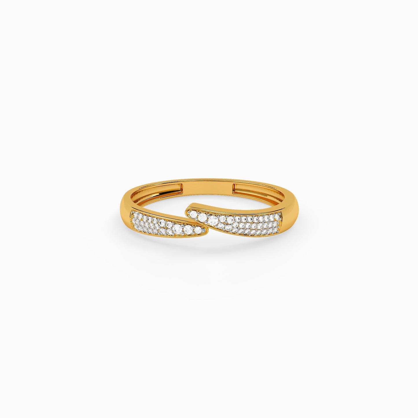 Gold Lunara Glow Lab Grown Diamond Ring (Size 12)