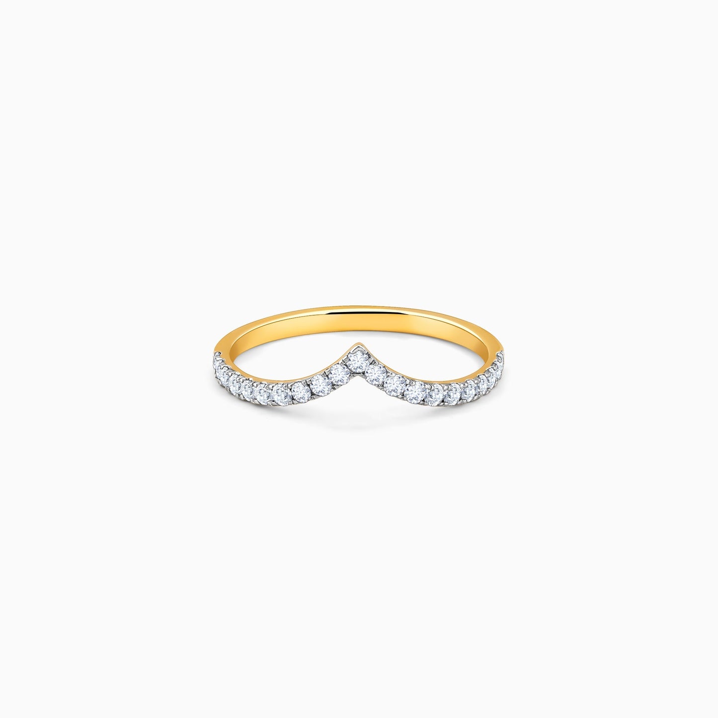 Gold Virtuous Vanki Lab Grown Diamond Ring