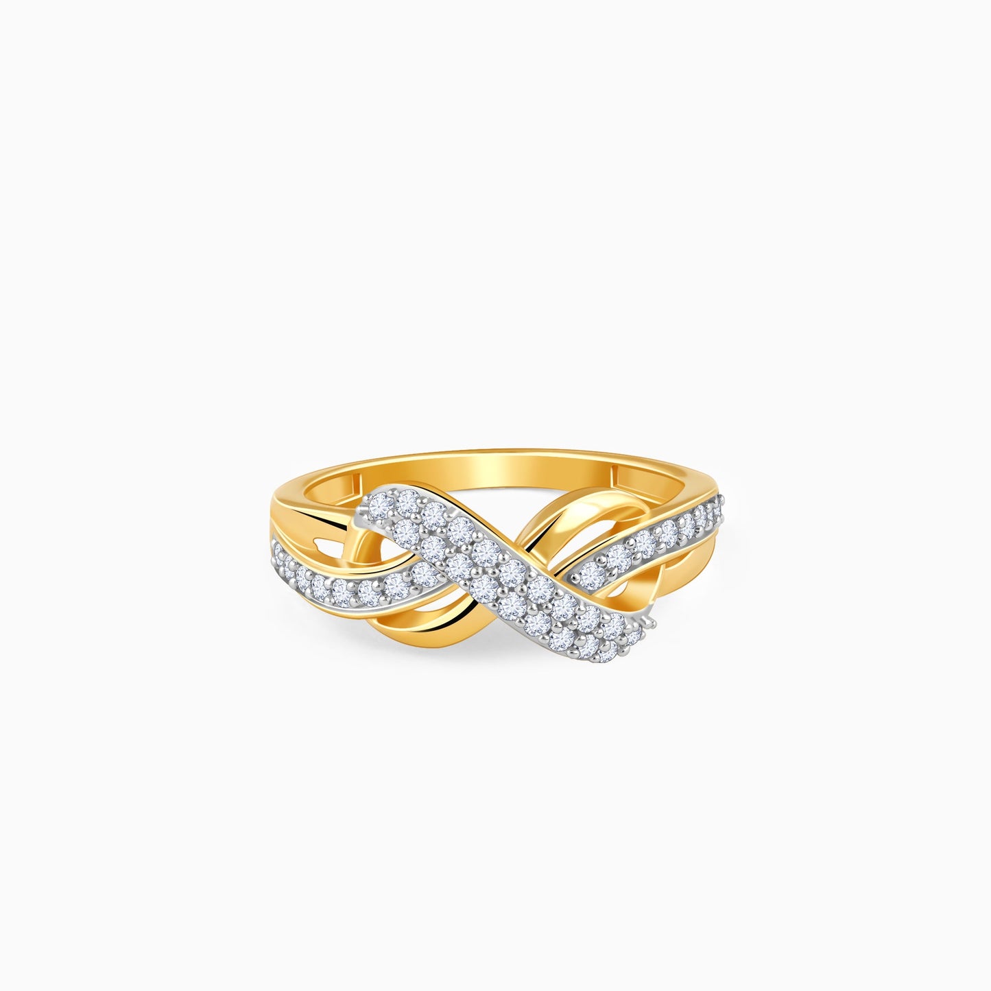 Anushka Sharma Gold Everlasting Lab Grown Diamond Ring
