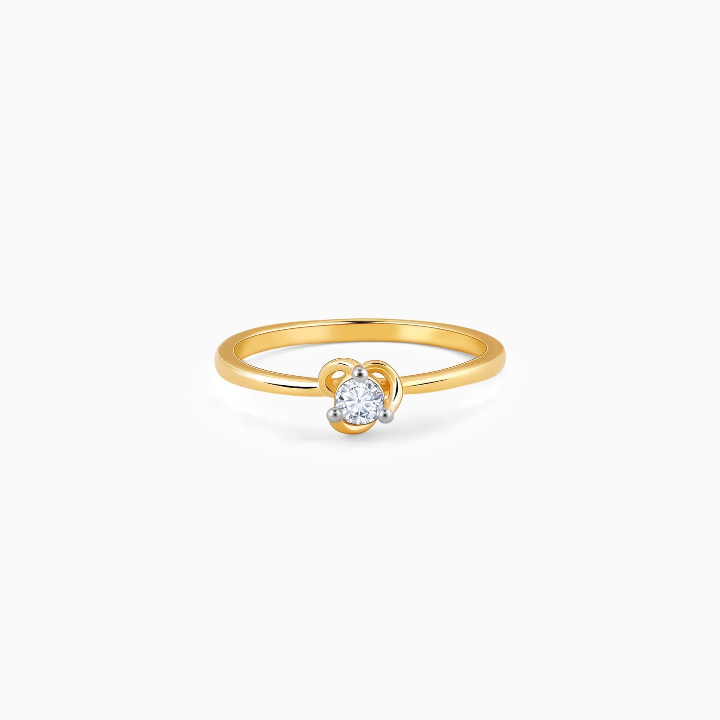 Gold Glamorous Grace Lab Grown Diamond Ring