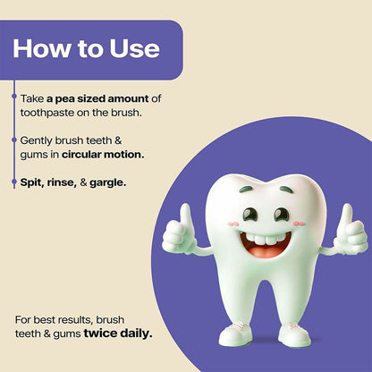 Herby Angel Berry Burst Toothpaste for Kids