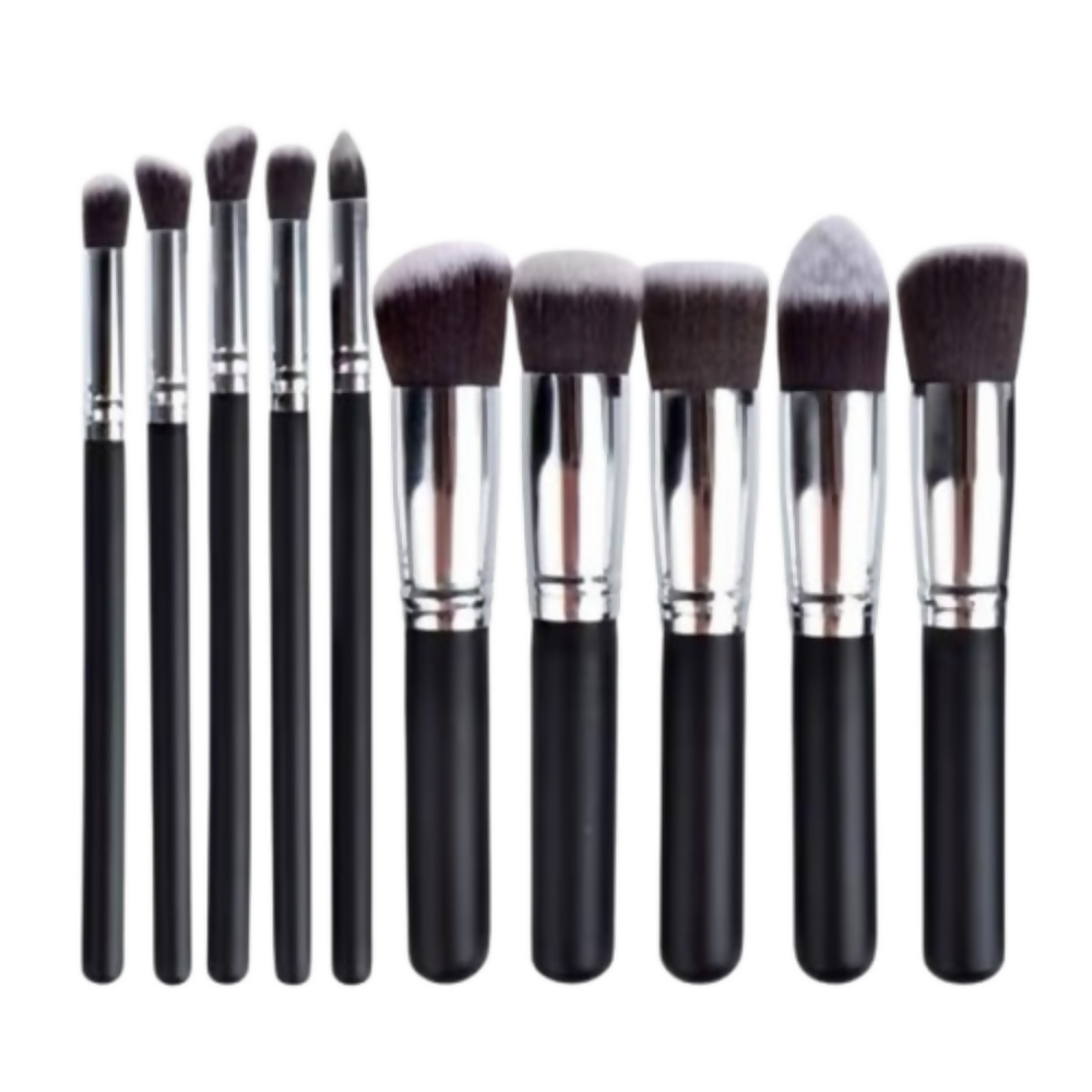 Bronson Professional Premium 10 Pcs Makeup Brush Set